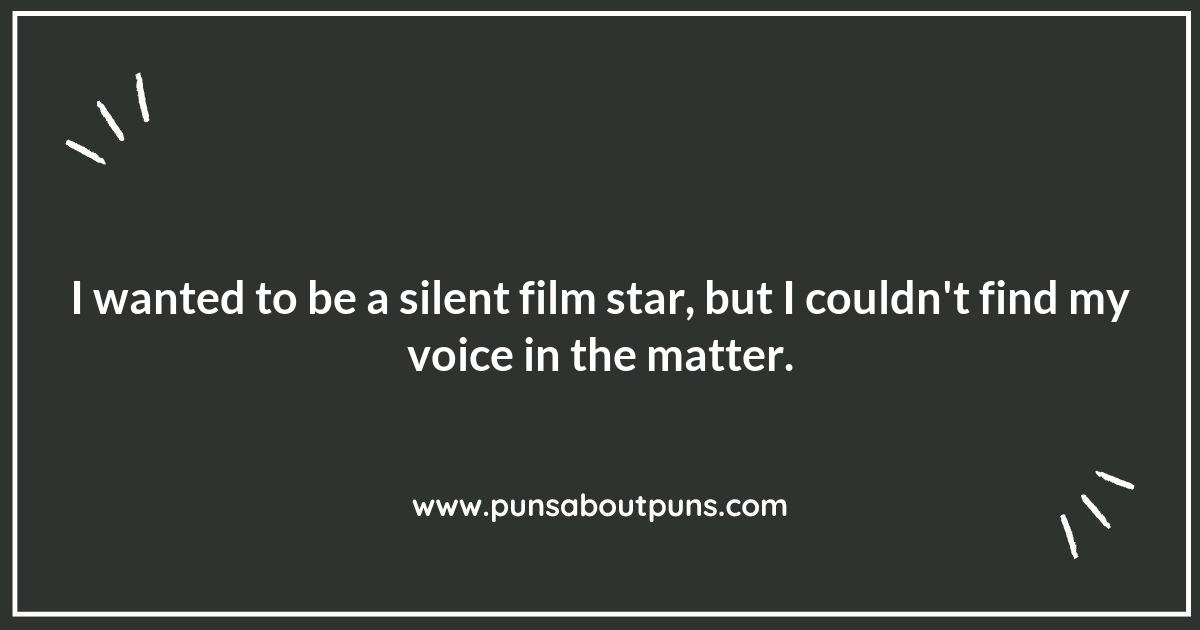 Silent Film Puns That Even Charlie Chaplin Would Love
