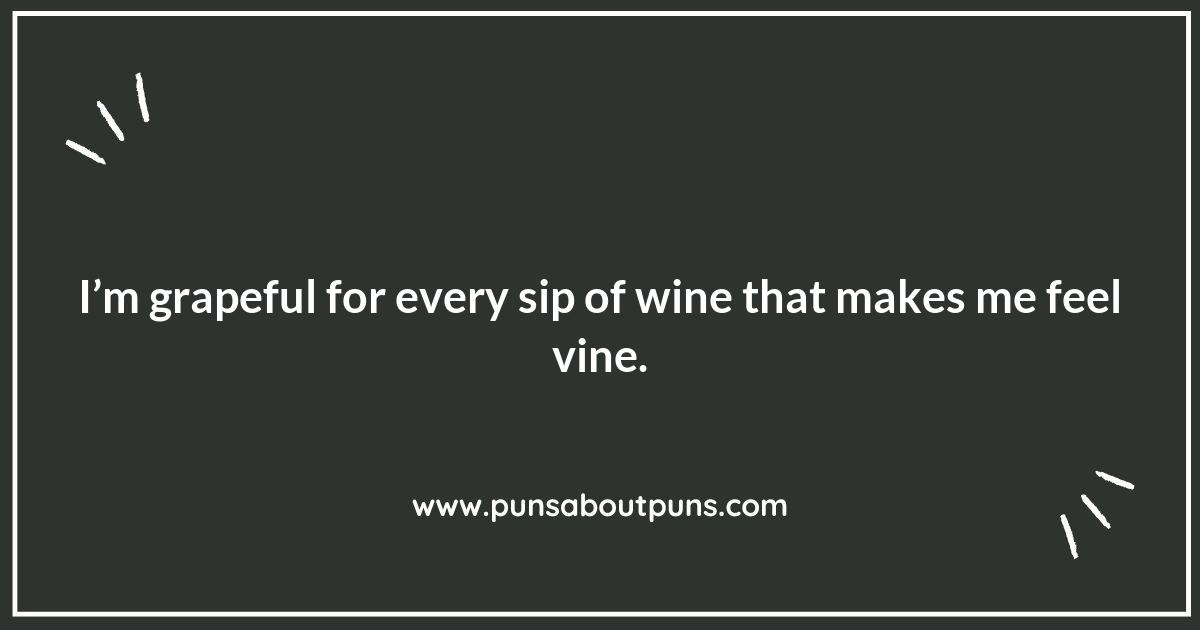 Sipping on Humor: How Vine Puns Pair with Your Favorite Wines