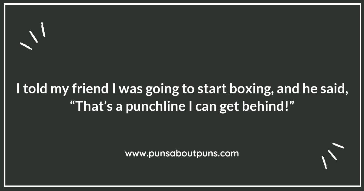 Sparring with Wit: Top Boxing Puns to Tickle Your Funny Bone