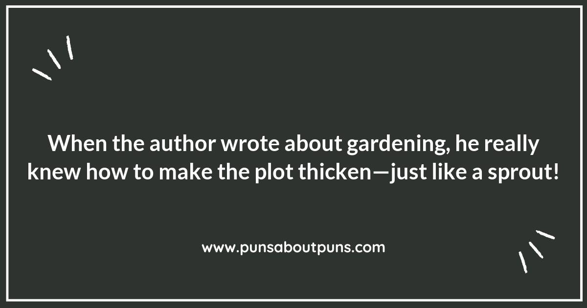 Sprout Puns in Literature: How Authors Plant the Seeds of Humor
