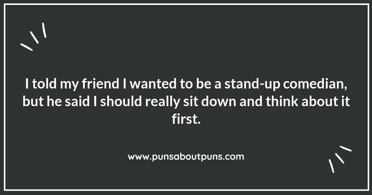 Stand-up Comedy Puns: When Jokes Take Center Stage