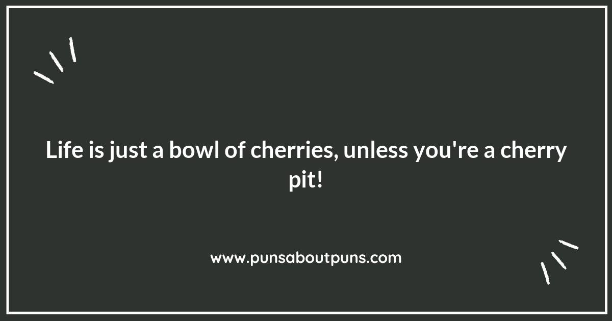 Stemming from Laughter: Cherry Puns That Blossom