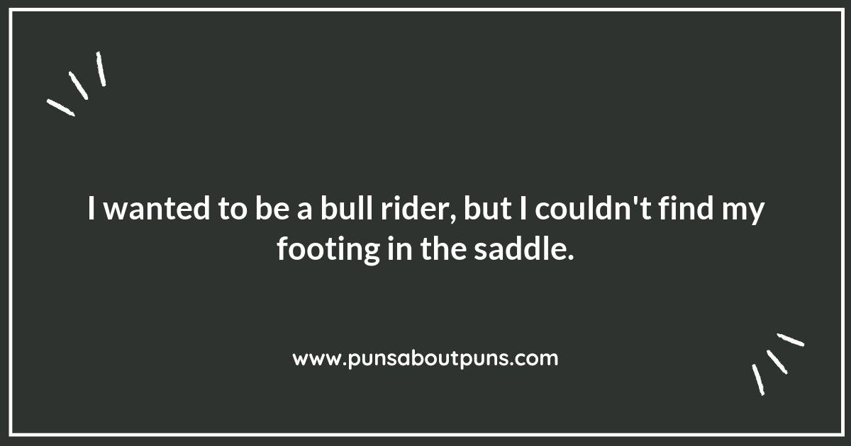 Stirring Up Some Bull: Puns for the Passionate Bull Riding Fan