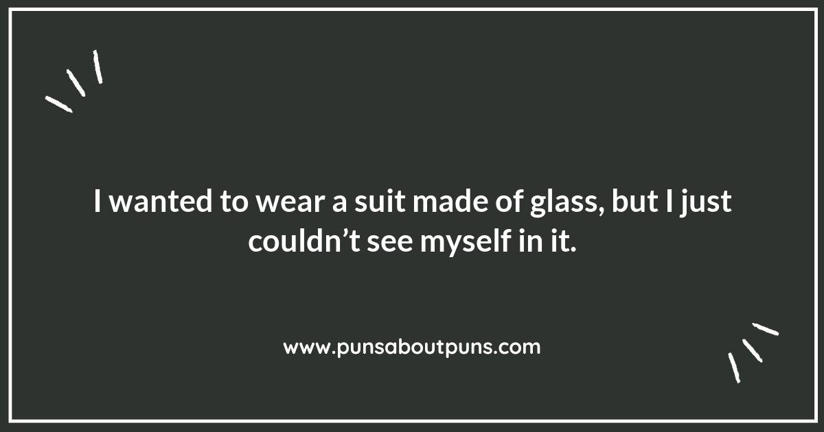 Suit Up for Laughs: The Best Suit Puns to Tickle Your Funny Bone