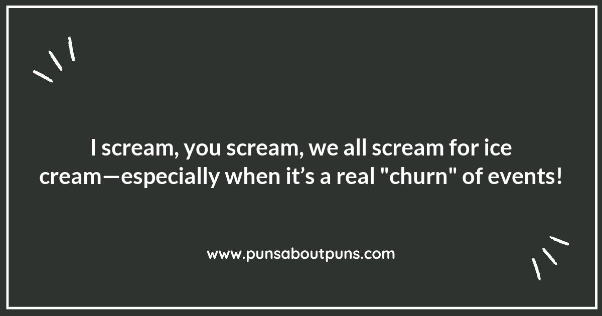 Sundae Funnies: Ice Cream-Related Cream Puns for a Sweet Smile