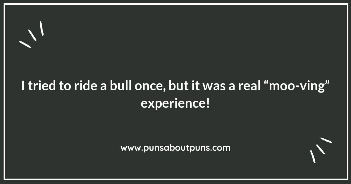 Taming the Humor: Bull Riding Puns That Are Worth the Ride