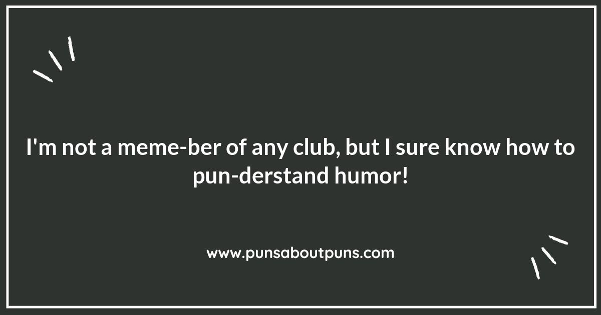 The Art of Crafting Perfect Meme Puns