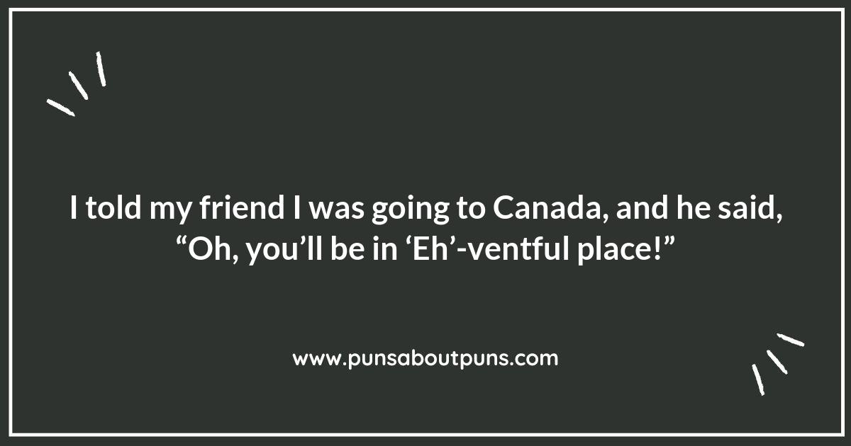 The Great White North: A Punderful Exploration of Canada Puns