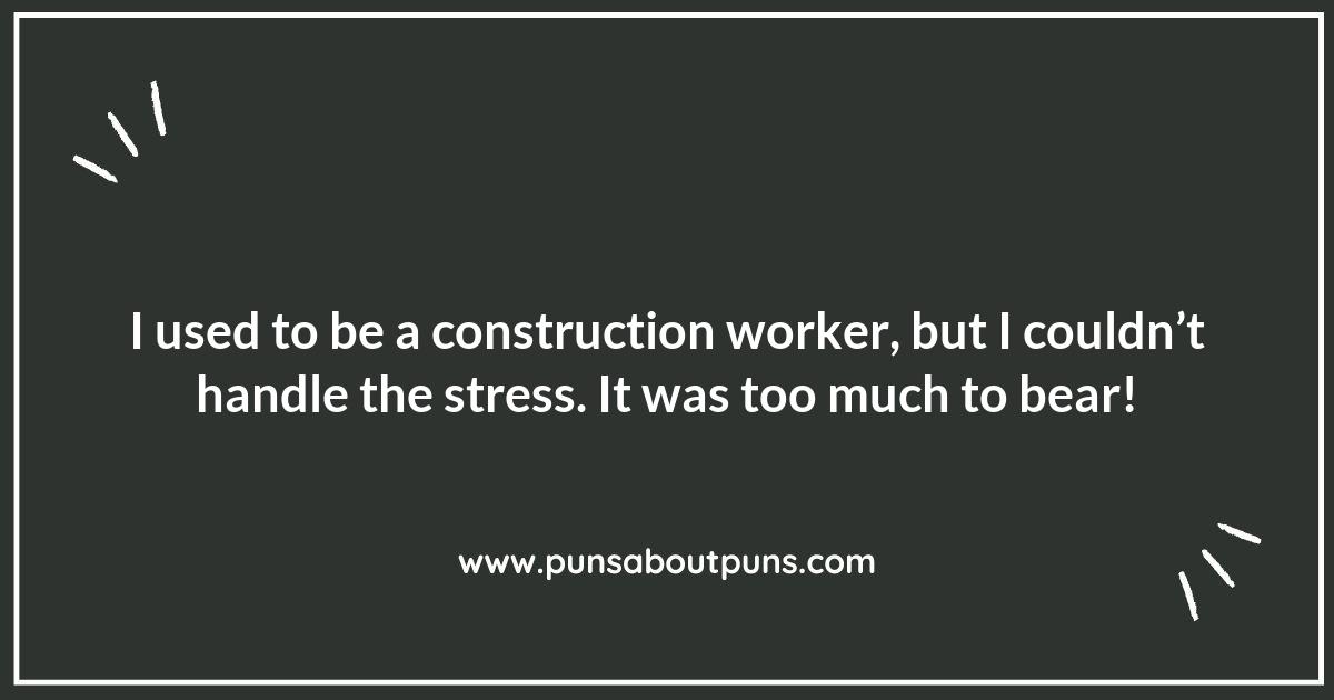 The Hammer and the Hilarity: Construction Worker Puns That Build Laughter