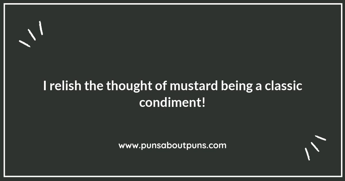 The History of Mustard Puns: A Tangy Tradition