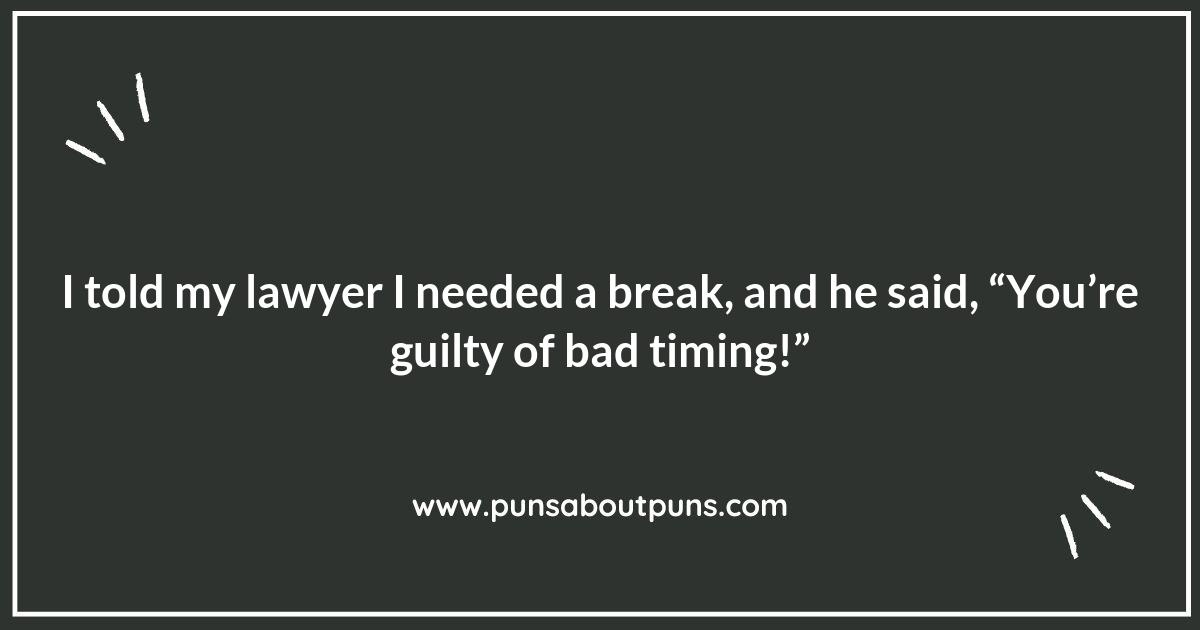 The Humor of the Law: A Collection of Lawyer Puns