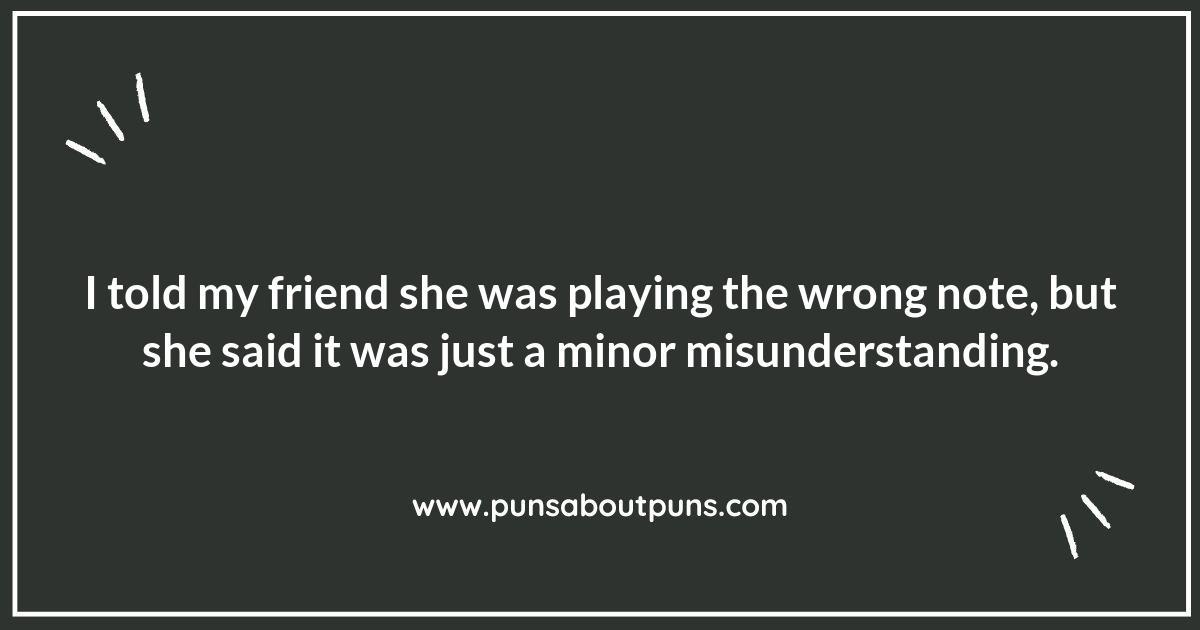 The Key to a Good Laugh: Musician Puns That Hit the Right Note