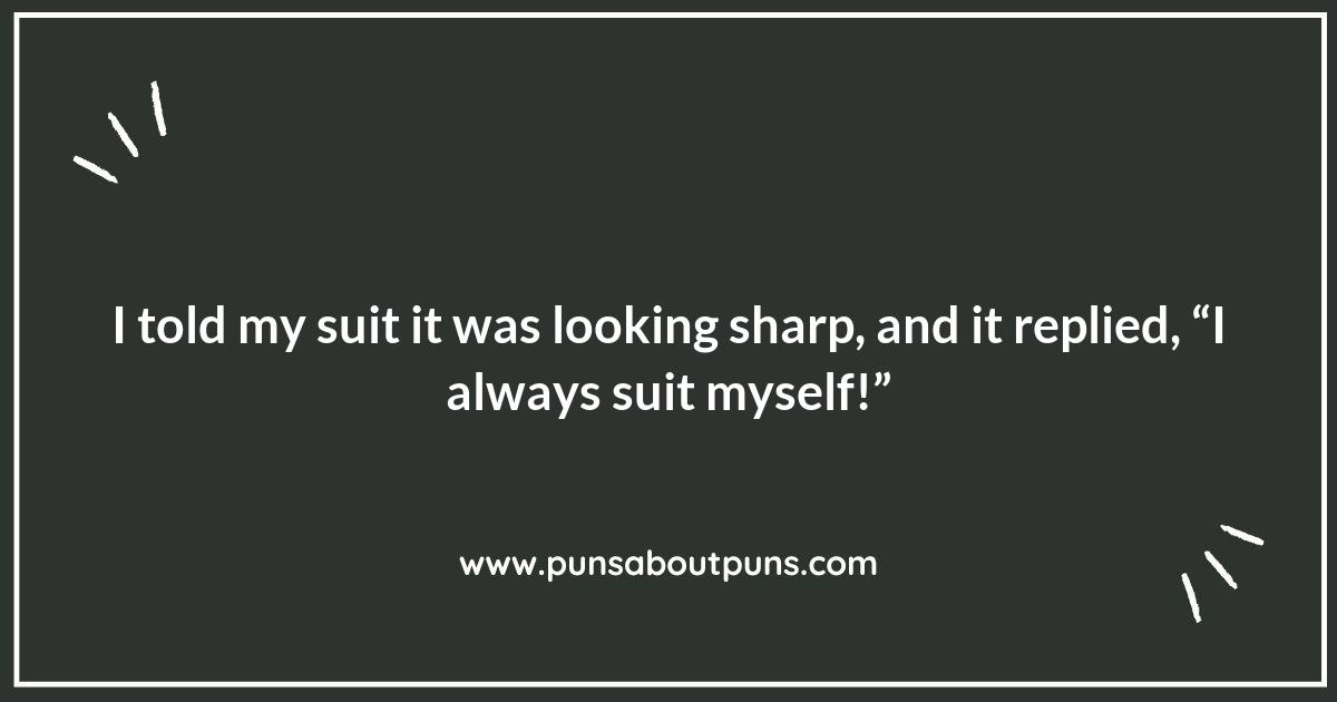 The Suit-ation Calls for Humor: Punny Moments in Fashion