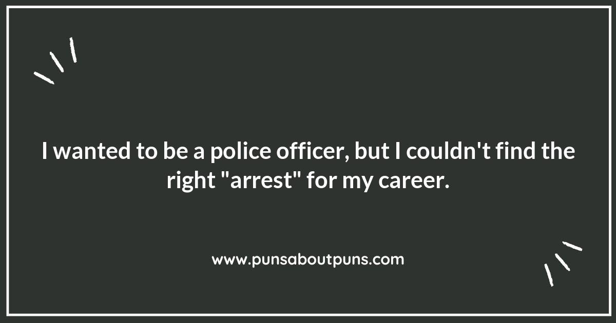 The Thin Blue Line of Humor: Top Police Officer Puns