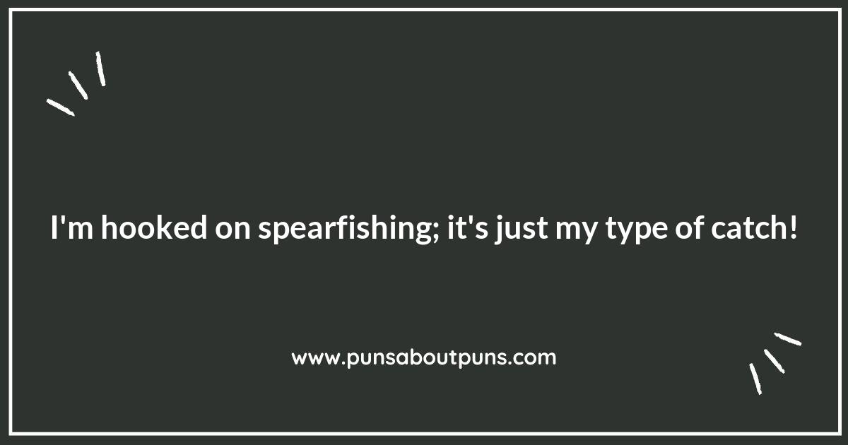 Tidal Waves of Laughter: Spearfishing Pun Collection