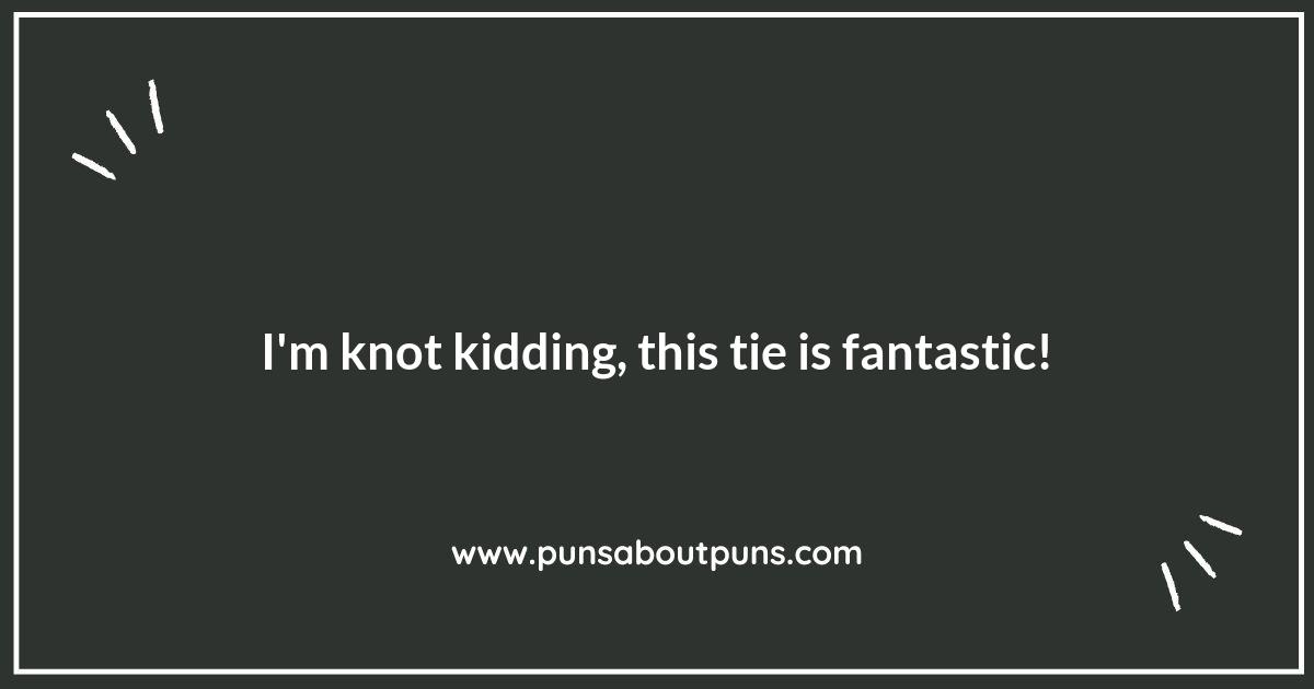 Tie One On: The Best Tie Puns You