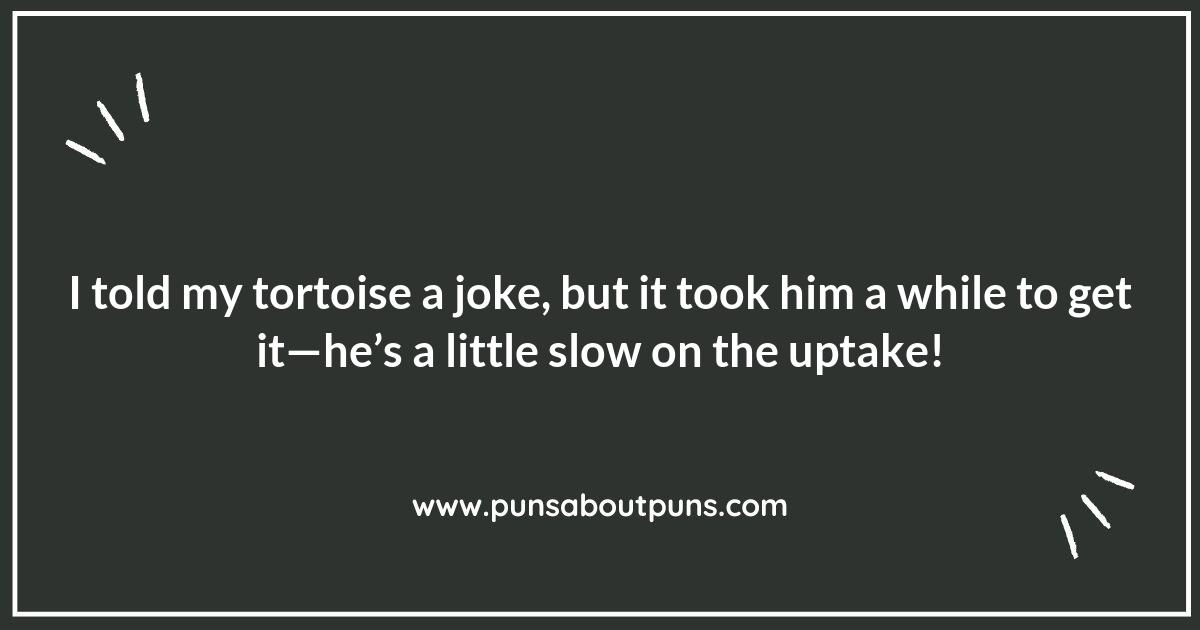 Tortoise Puns That Will Make You Smile at a Snail
