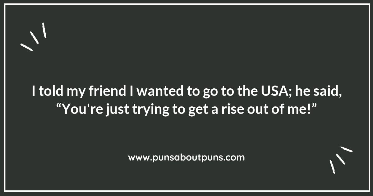 USA Puns: The Land of the Free and the Home of the Pun