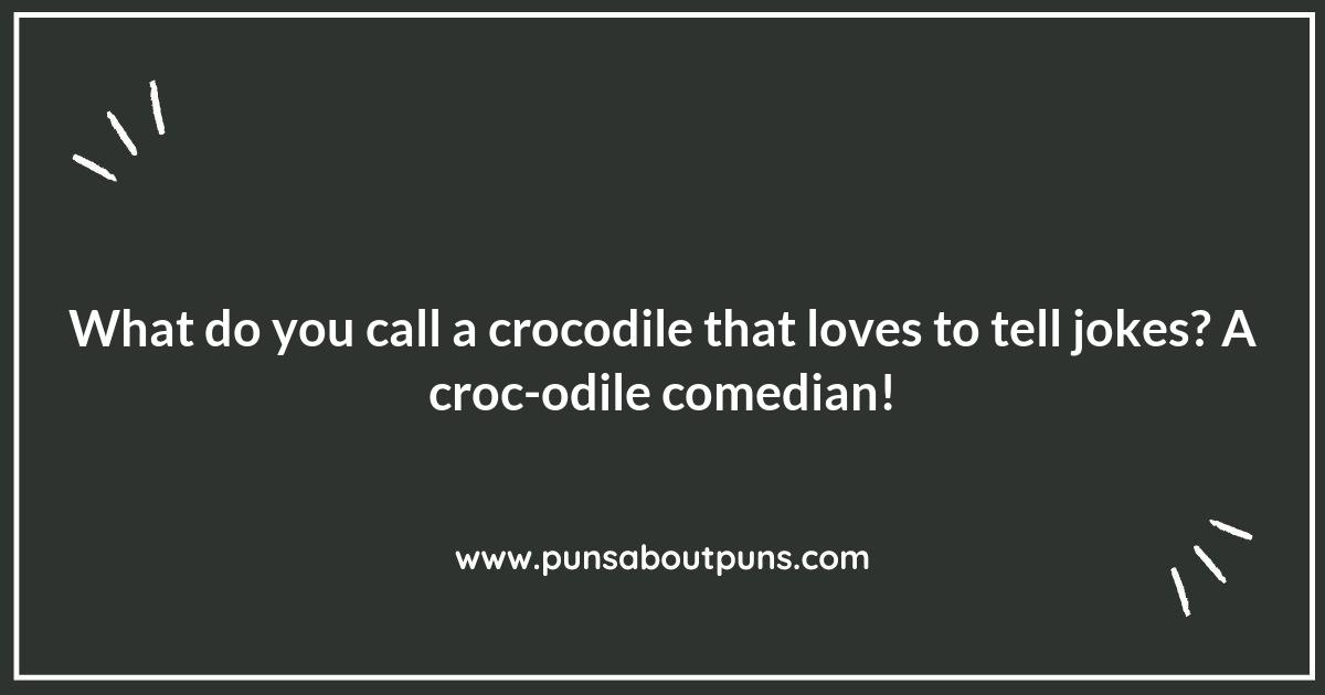Unleashing the Fun with Crocodile Puns