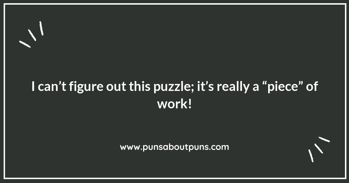 Unlocking Laughter: The Best Puzzle Solving Puns