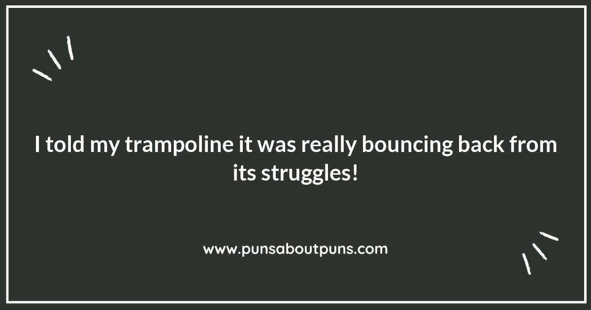 Up in the Air: Witty Trampoline Puns to Elevate Your Mood