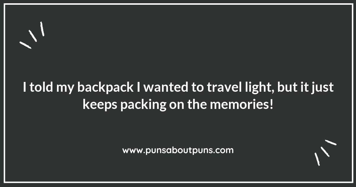 Wanderlust and Witty Puns: A Backpacker