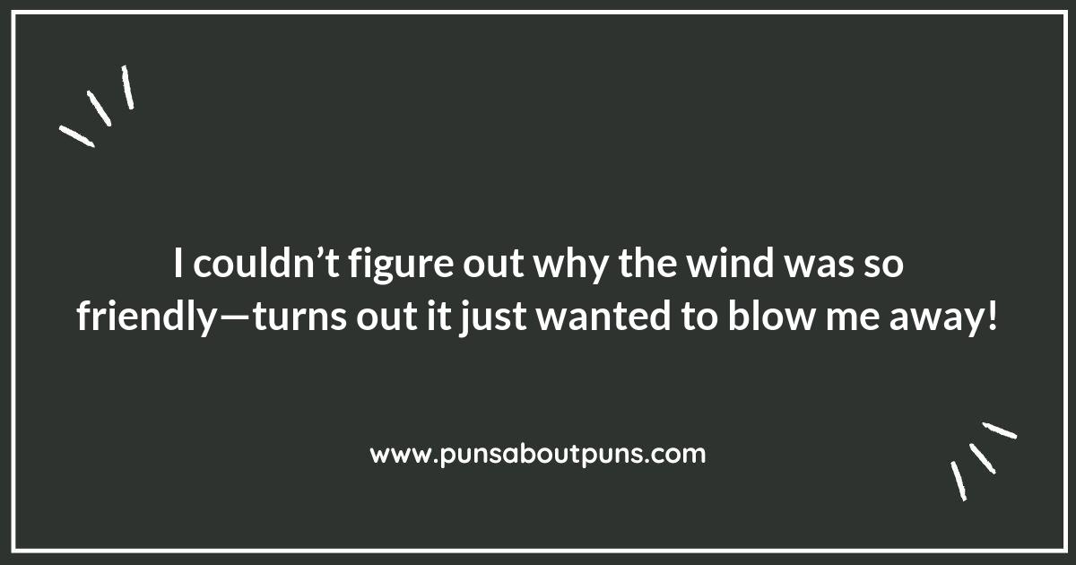 Whistling a Happy Tune with Wind Puns