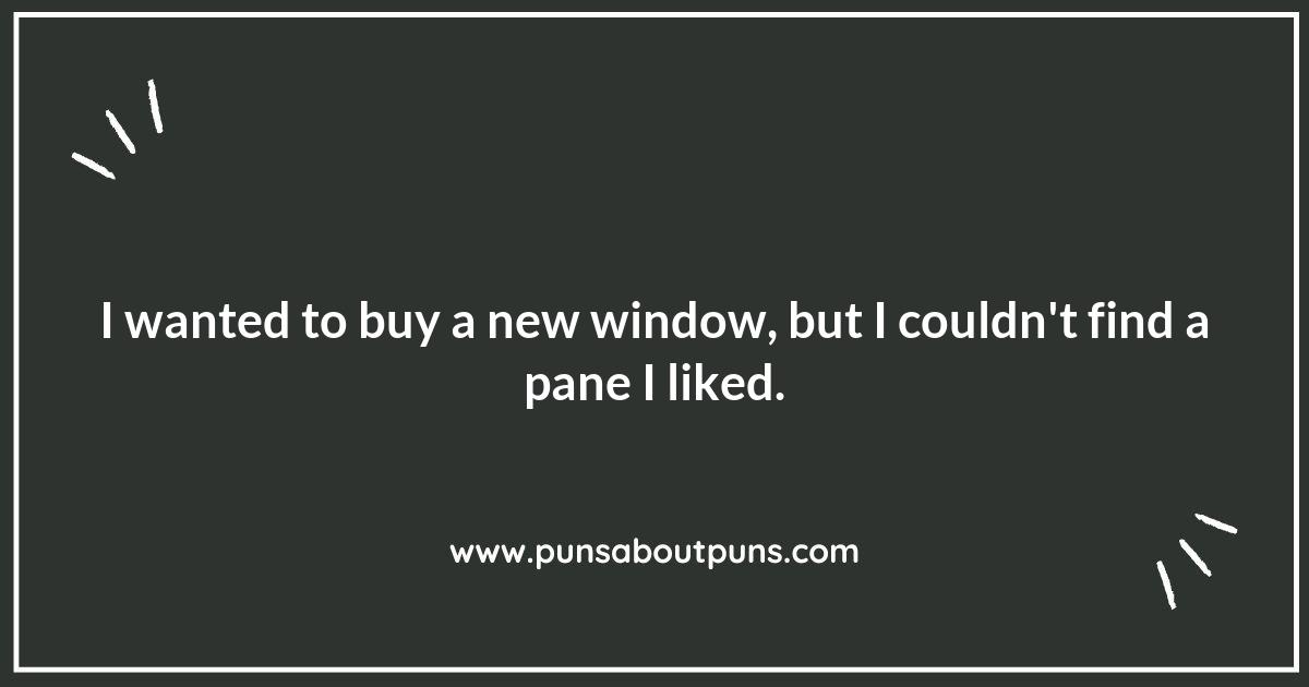 Window Shopping for Puns: A Humorous Selection