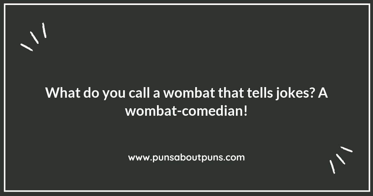 Wombat Puns: Connecting People Through Laughter and Love for Animals