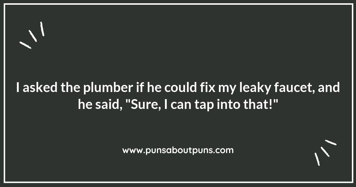 Wrenching Humor: Clever Plumber Puns for Every Plumbing Situation