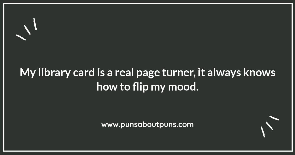 A Novel Approach: Creative Library Card Puns