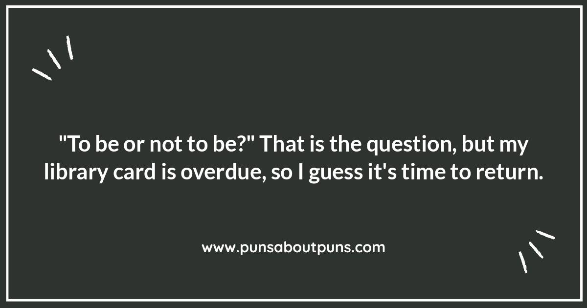 A Novel Approach to Comedy: Jokes and Puns About Iconic Book Quotes