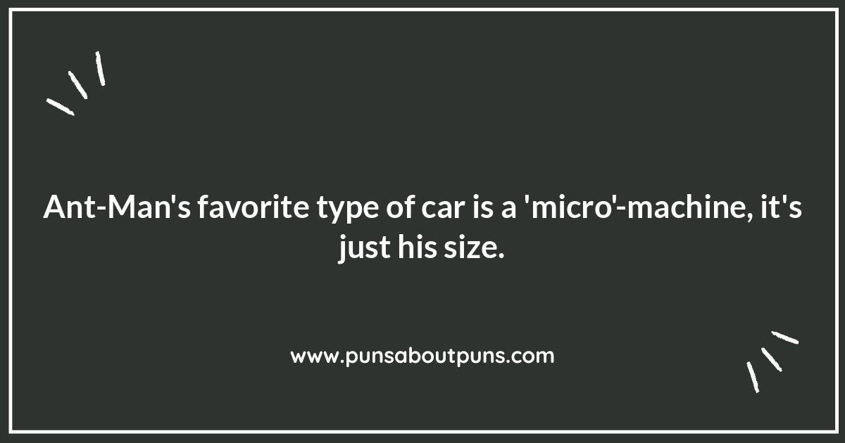 Ant-Man Character Puns: Sized for Smirks