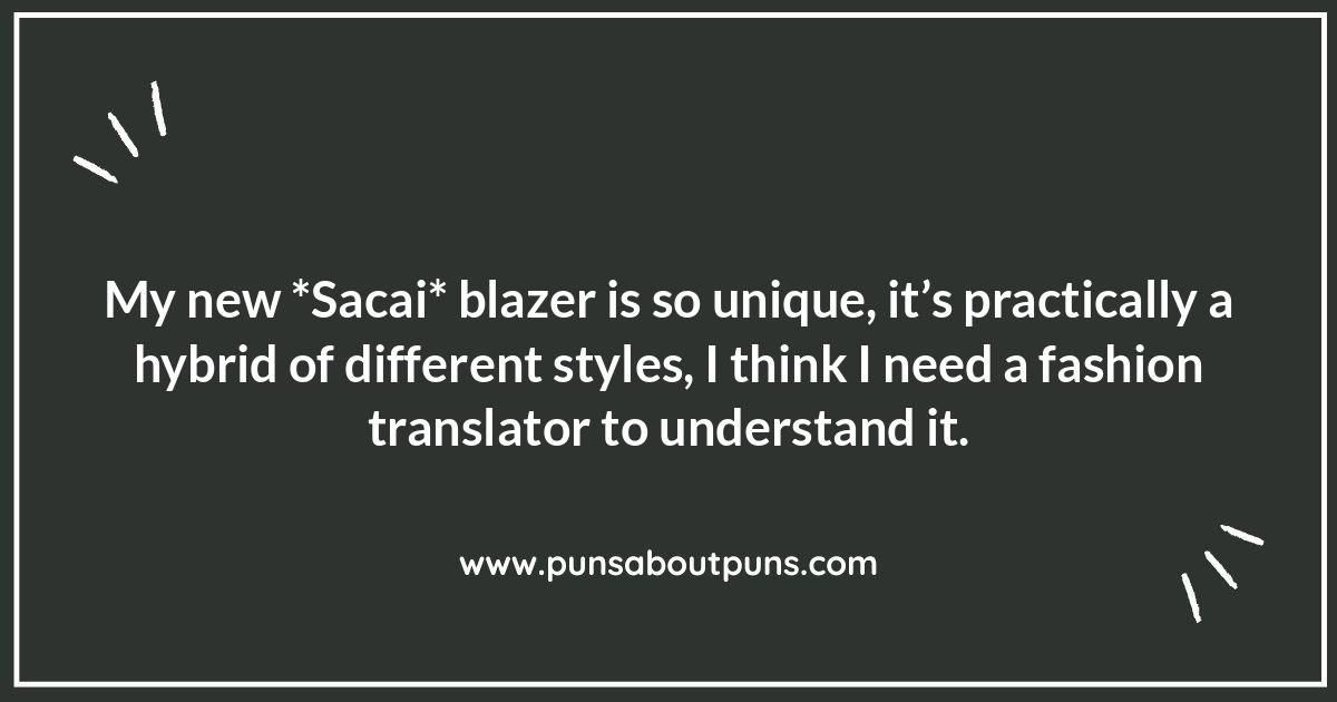 Apparel Puns: Fabricating Fun Times