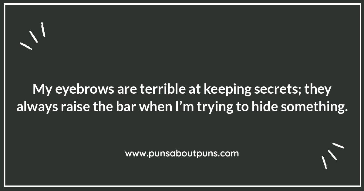 Arched and Ready: Eyebrow Pun Categories