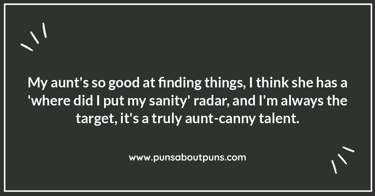 Aunt Jokes &amp; Puns: A Guide to Family Fun