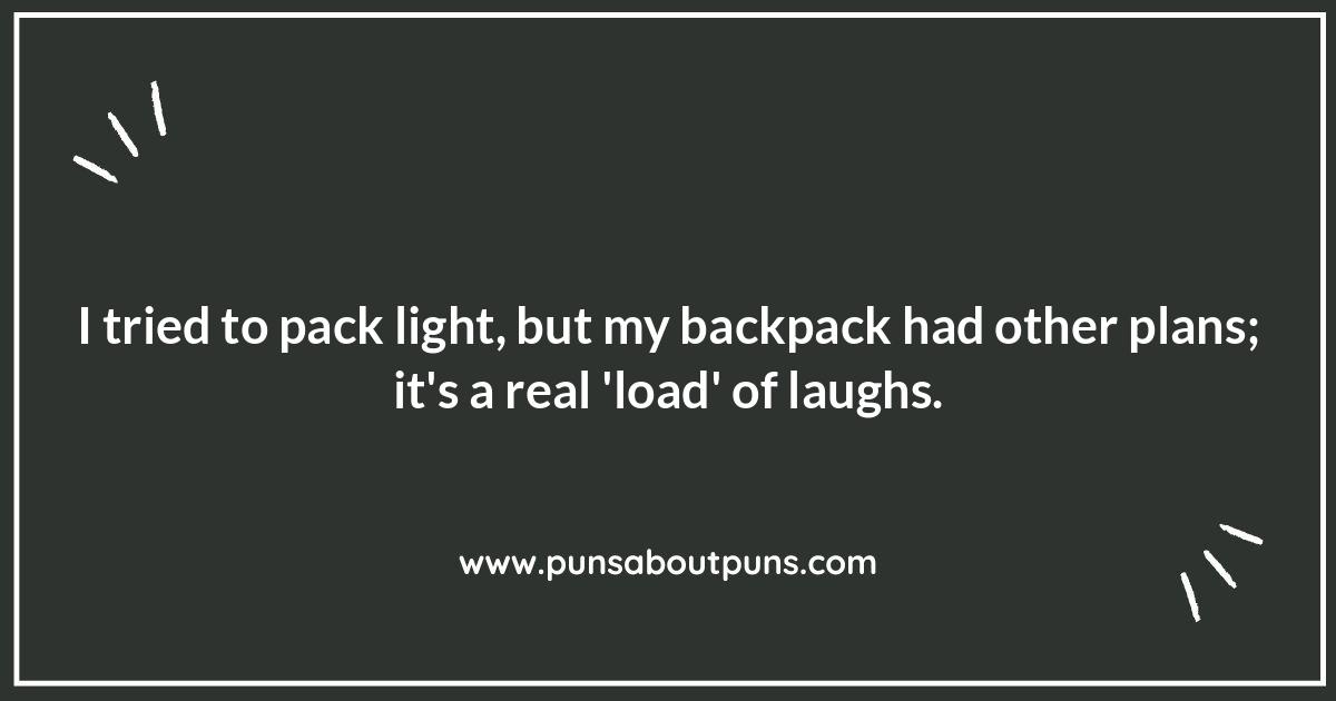 Backpacking Puns: Trail Mix of Humor