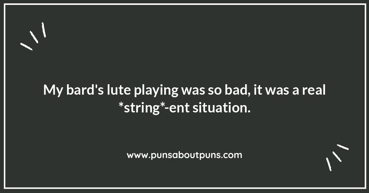 Bard Puns: The Ultimate Guide to Hilarious D&D Wordplay