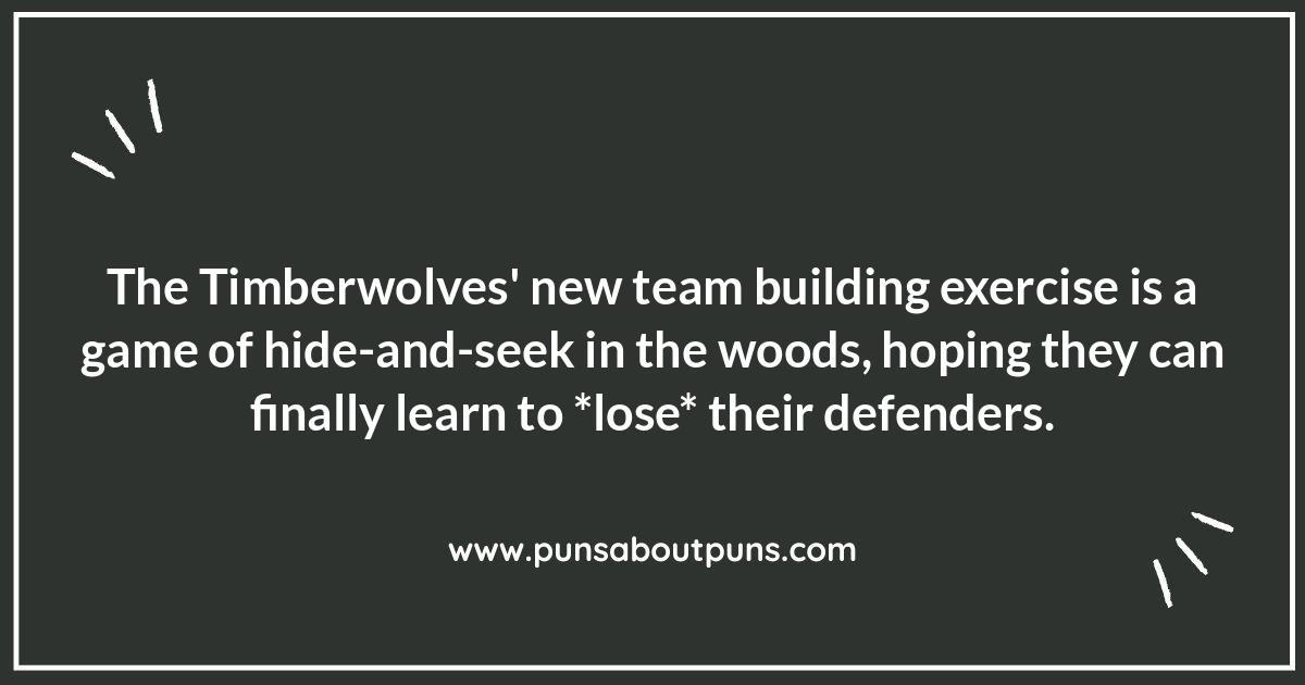 Basketball Puns: Timberwolves Edition: Nothing But Net