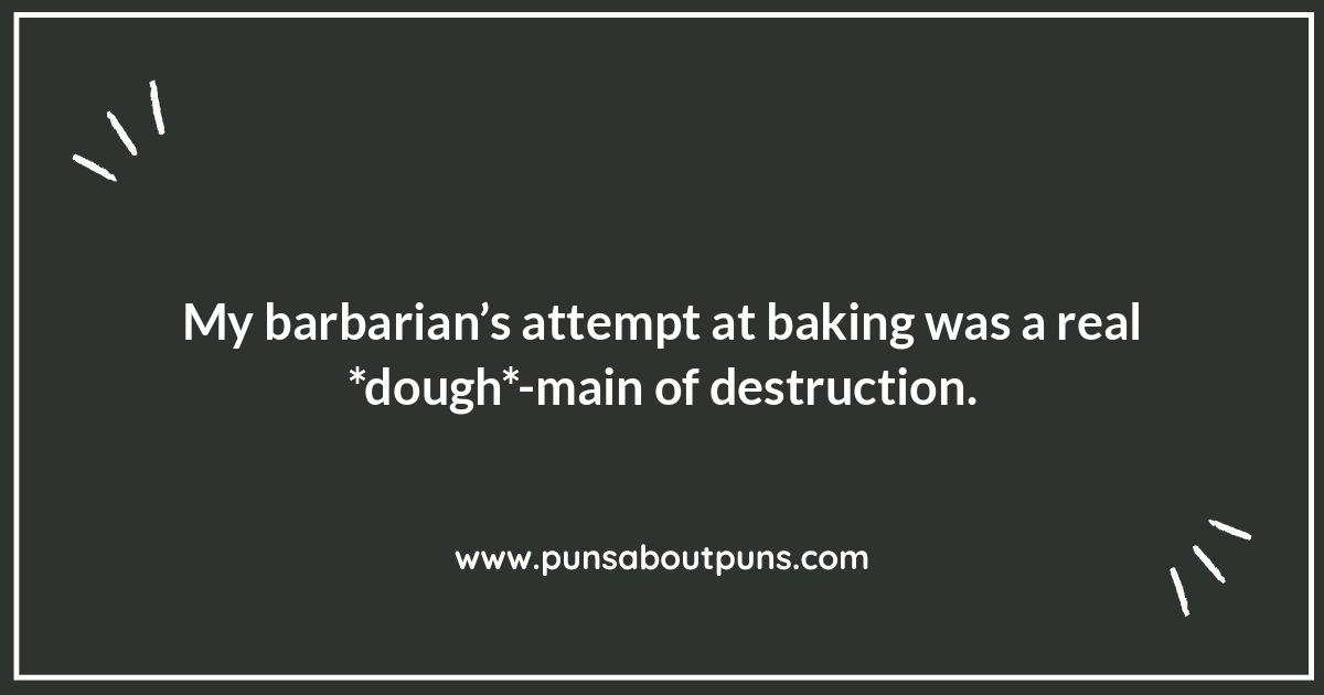 Battle Cry of Chuckles: Best Barbarian Puns and Wordplay