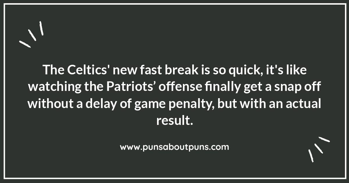 Beyond the End Zone: Exploring Celtics Humor for Patriots Faithful