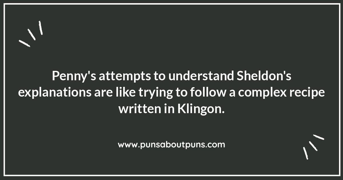 Big Bang Theory Puns: Penny