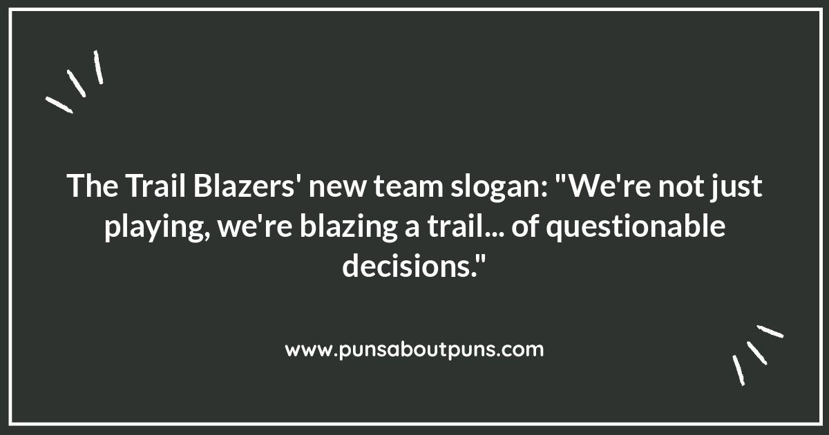 Blazing Humor: Portland Trail Blazers Puns for Die-Hard Fans