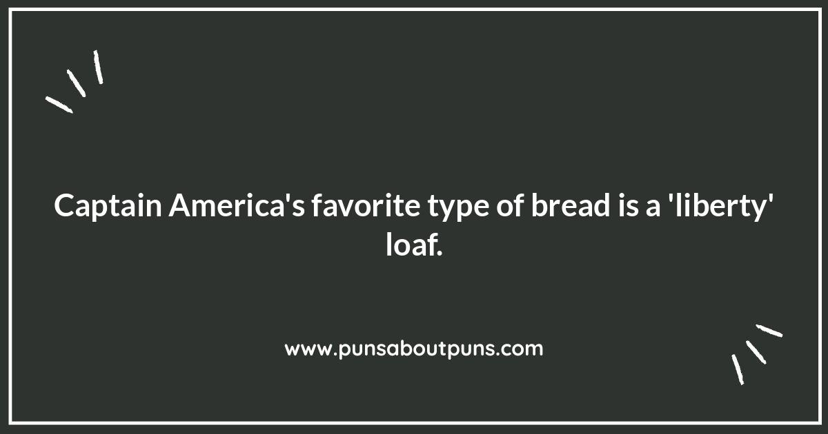 Captain America Dad Jokes: A Star-Spangled Collection
