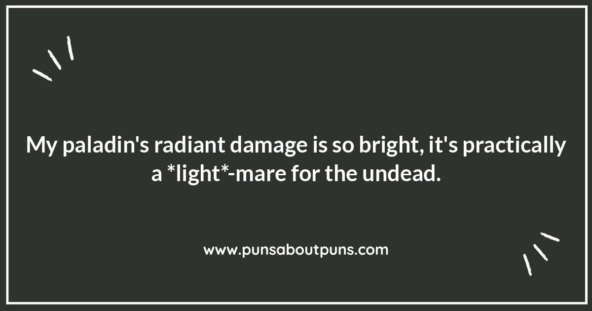 Channeling Comedy: Paladin Spell and Ability Jokes
