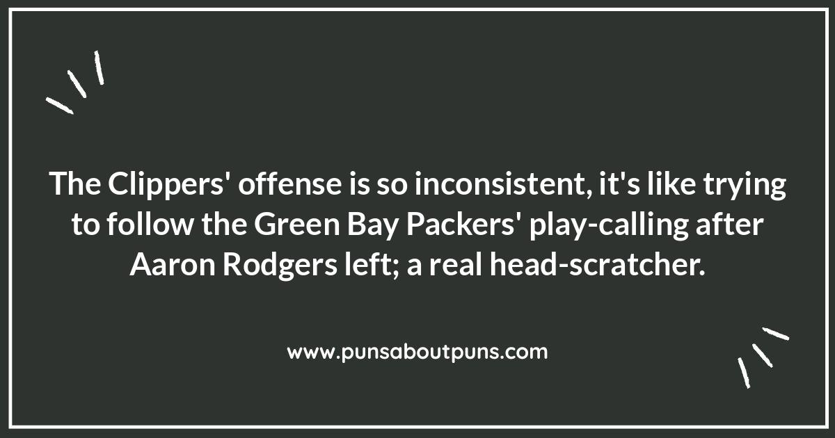 Clippers Humor: Are They as Funny as the Green Bay Packers?