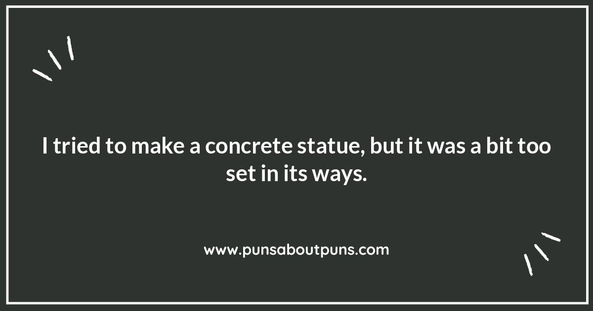 Concrete Puns: Cracking You Up