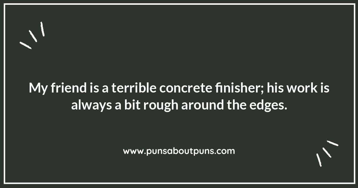Construction Contractor Puns: Laying Down the Funny
