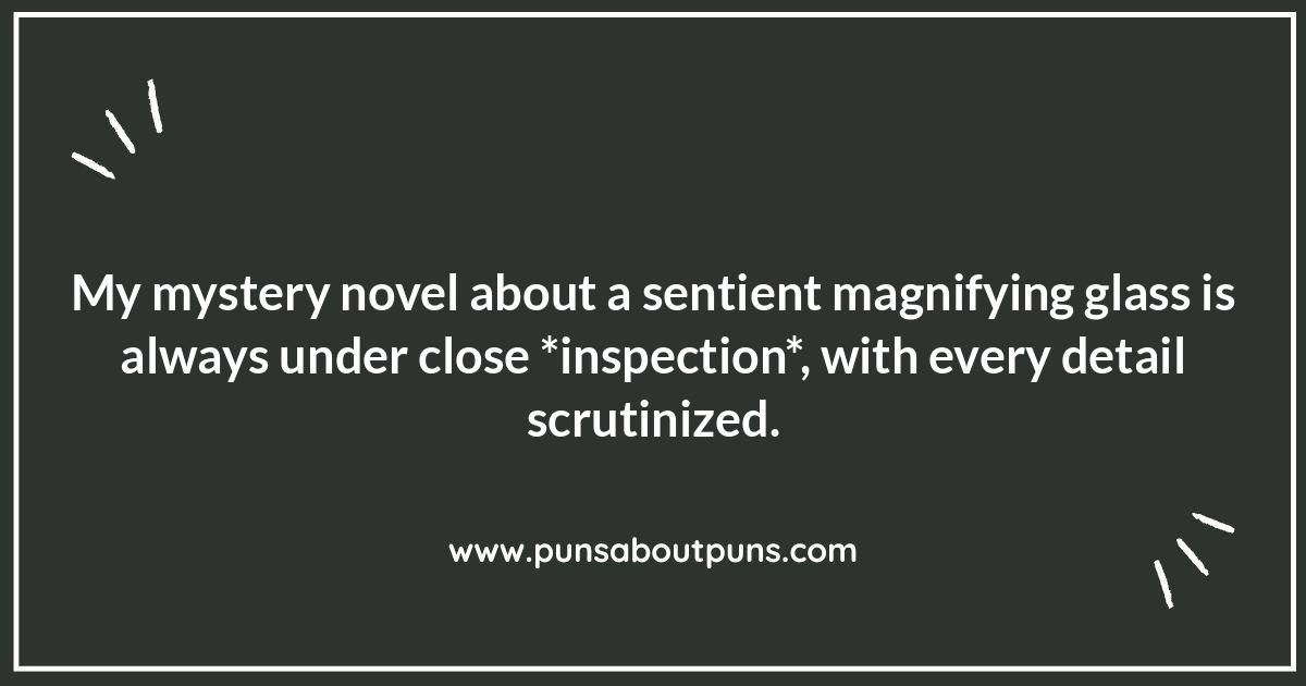 Cracking the Code: Clever Mystery Book Jokes and Wordplay