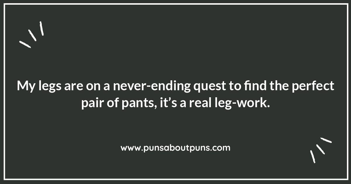 Creative Legs Puns: Thinking Outside the Foot